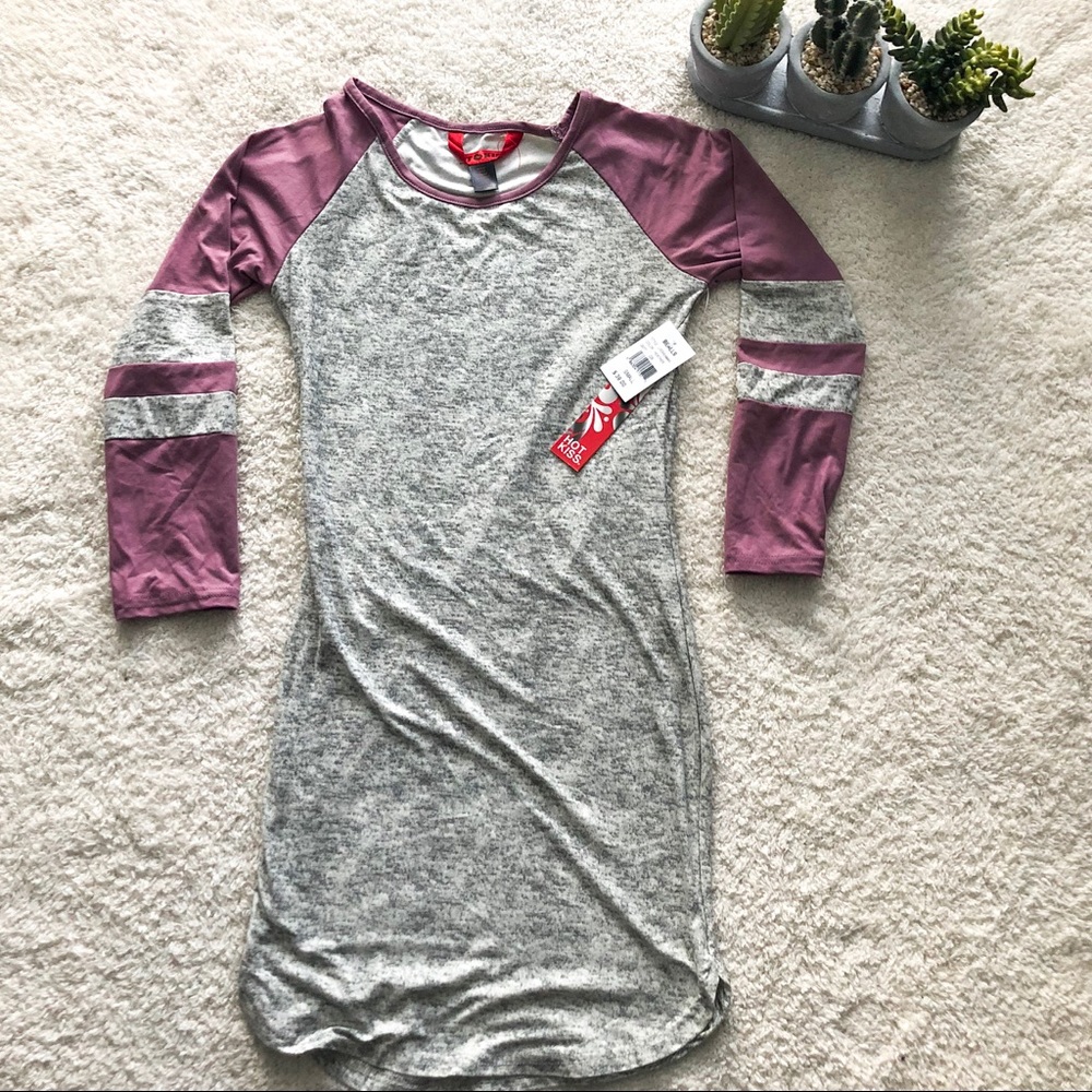4 for $25 || Hot Kiss | Mauve Jersey Dress